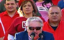 Wearing his classical dark glasses, Mujica’s was the most sober of speeches 