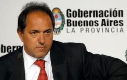 Governor Scioli is seen as a good candidate to succeed Cristina Fernandez in 2015