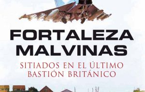 The cover of ‘Fortaleza Falklands’ contains ‘a few surprises’ for the Argentines