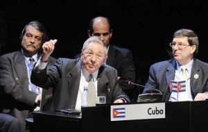 The 81-year old leader addresses the CELAC summit and calls for Puerto Rico’s integration
