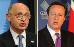 Timerman blames Cameron for the ‘cancelling’ of his meeting with Hague 