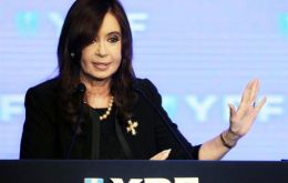Cristina Fernandez seized the majority of YPF in April 2012