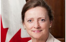 Canadian Ambassador Claire Poulin 