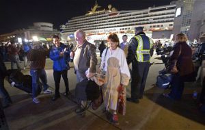 Passengers reported no electricity on board, and few working toilets, during the four days the Carnival Triumph was crippled. (Photo AP)