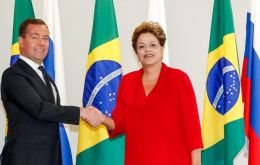 PM Dmitry Medvedev and President Dilma Rousseff underline the significance of the agreements reached 