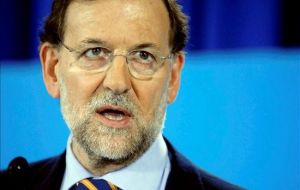 President Mariano Rajoy has the challenge of almost six million persons out of work 
