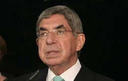 Nobel Peace Prize and former Costa Rica president Oscar Arias arrives this weekend in Asuncion