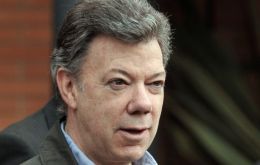 The Colombian president will not hold back the military or political offensive against FARC 