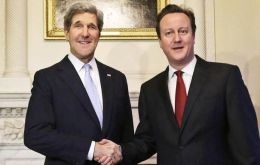 PM Cameron became the first foreign leader to be visited by newly appointed Secretary of State