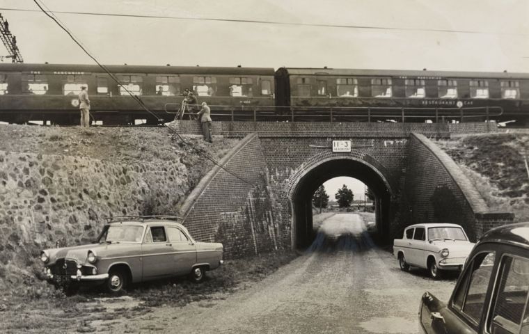 The eleven men gang stormed the Glasgow-London night train and made off with 26.4 million dollars of our time 