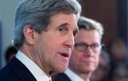 Kerry in Berlin after talks with his German counterpart Guido Westerwelle