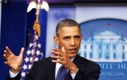 “Dumb, arbitrary cuts” that would slow US economic growth by half of 1% and cost 750,000 jobs, warns Obama