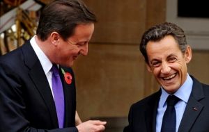 The good chemistry in defence issues of Cameron with Sarkozy has continued with President Hollande  