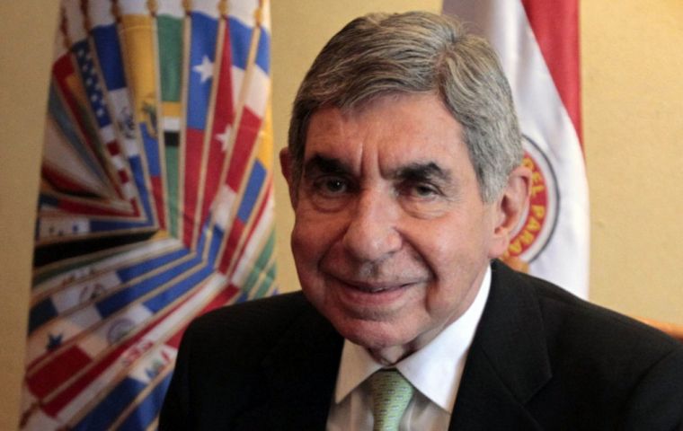 Oscar Arias met with all presidential hopefuls and President Franco 
