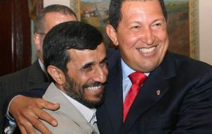 Chavez and Ahmedinejad visited each other and called themselves allies, friends and even brothers.