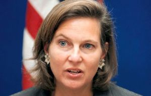 Victoria Nuland could only reply a monochord argument to the referendum results 