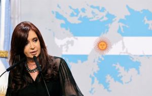 “They were deciding if they were going to occupy the building or not” said ironically the Argentine president 