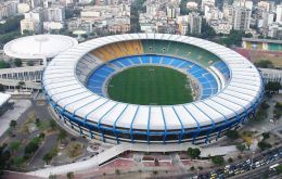The monumental stadium in the heart of Rio do Janeiro 