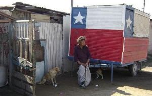 According to official stats 15% of the Chilean population live below the poverty line 