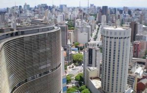 New buildings cover the ‘cement’ horizon of Sao Paulo