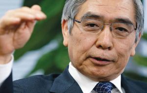 Governor Haruhiko Kuroda, “an unprecedented degree of monetary easing”