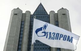 Gazprom’s headquarters in Moscow, one of the world’s leading gas production companies 
