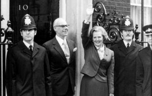 10 Downing Street, Margaret Thatcher’s residence for eleven years 