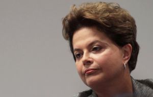 Brazilian president Rousseff twitted a brief polite message of condolence, but the media made a great display about the greatest British prime minister since Winston Churchill