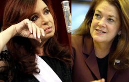 The Foreign Office excluded Cristina Fernandez from the guests’ list but included Ambassador Alicia Castro