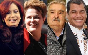 Cristina Fernandez, Rousseff, Mujica and Correa have confirmed attendance in Lima 