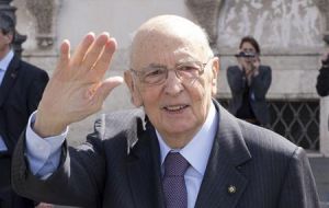 Napolitano now has the power to call a snap election (Photo Reuters)