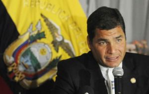 President Correa wants additional safeguards since Ecuador’s economy is dollarized  