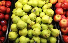 A significant increase in the harvest of apples and pears helped the overall average 