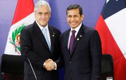 Piñera and Humala will be received at the White House in June  