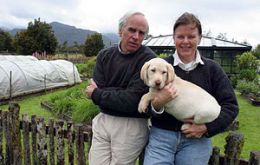 Douglas and Kris have chosen to live in Patagonia, where they vast tracks of land in Chile and Argentina 