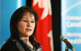 Canada Health Minister Leona Aglukkaq started a two-year mandate as chair of the council