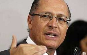 “This is a war, a 24-hour struggle, across the entire country” said Governor Alckmin