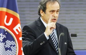 ”Gibraltar will not play qualifying matches with Spain - we also have this situation with Armenia and Azerbaijan”, said Platini