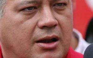 Cabello: “President Santos is putting a bomb in the good relations that President Chavez”