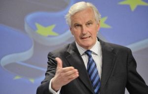 The draft was introduced by EU Commissioner Michel Barnier but so far “hasn't got political validation and is subject to change”