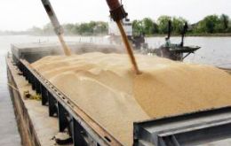 Soy shipments are up 81% compared to the same period a year ago 