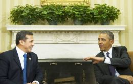 “Peru is one of our strongest and most reliable partners in the hemisphere”, said Obama at the White House next to Humala