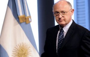 Timerman heads the Argentine delegation which includes governors and lawmakers 