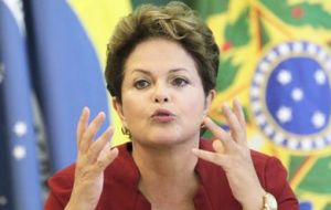 President Rousseff admits protests were justified but sent federal troops to support local forces 