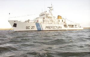  Argentine coast guard ship GC 27 Fique