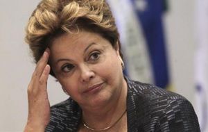 The wrath of the streets and economic data has fallen upon President Rousseff 