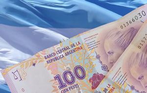 The 100-Peso bill with the iconic image of Evita, equally revered and hated in Argentina 