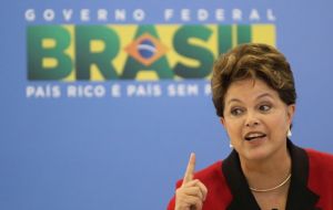 The right to come and go, to transit is a fundamental democratic right in Brazil, said President Rousseff  
