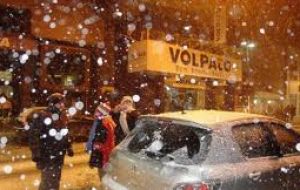 In Florianopolis it snowed for the first time on record and in Curitiba after 38 years