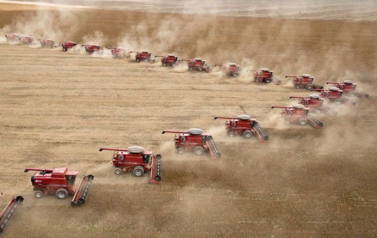 Matto Grosso the country’s leading soybean producing state is expected to add another 592.000 hectares  